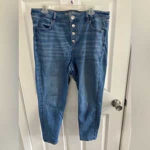 American Eagle High Rise Jegging Crop